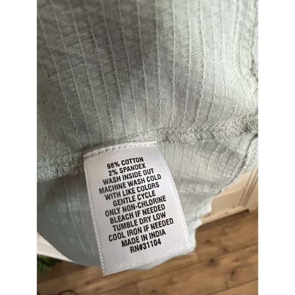 NWT True Craft size 2X light green babydoll top dress with pockets - Picture 3 of 4